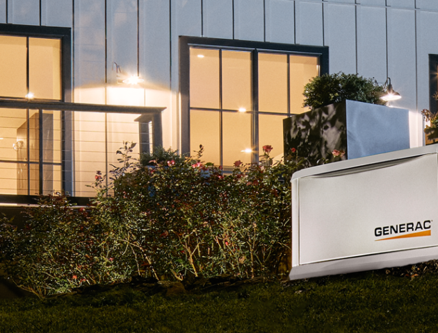 Génératrice résidentielle installée à l’extérieur d’une maison pour assurer l’alimentation électrique durant une panne au Québec.