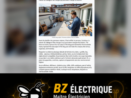 Panneaux solaires : quoi vérifier avant de planifier l'installation électrique